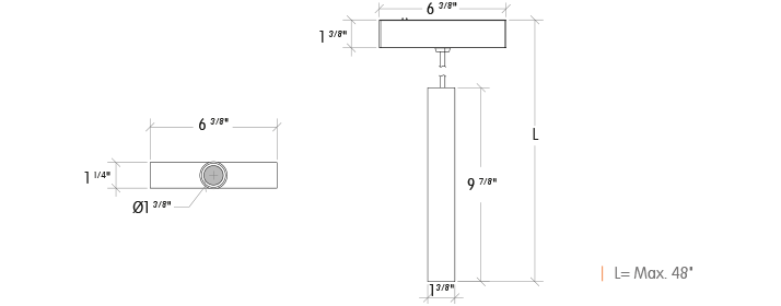 Snoot 0 Pendant Standard-SPSF-P